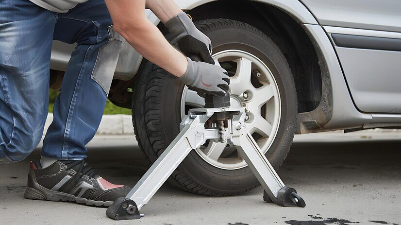 person-changing-car-tire-with-hydraulic-jack-protective-gloves-practical-roadside-skills_633842-14169